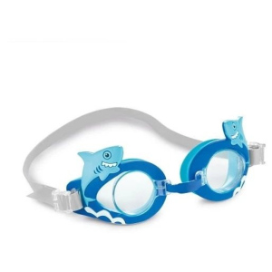 Dětské plavecké brýlé INTEX 55610 FUN šedá/modrá