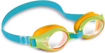 Dětské plavecké brýlé INTEX 55611 JUNIOR oranžová/zelená