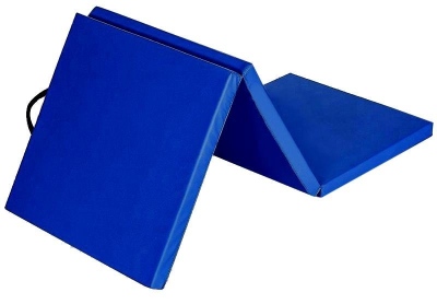 Žíněnka skládací třídílná SEDCO 180x60x4,5 cm modrá