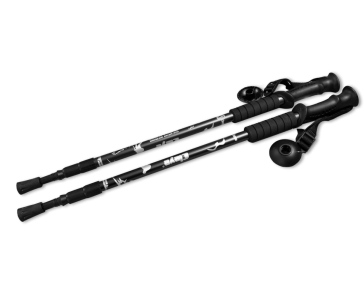 Trekové teleskopické hole SEDCO NORDIC 65-135 cm černá