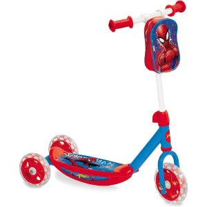 Koloběžka - trojkolka MONDO MY FIRST SCOOTER Spiderman červená/modrá