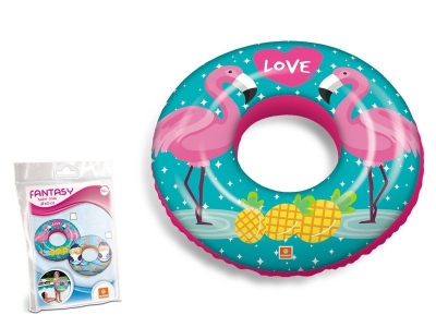 Nafukovací kruh MONDO FANTASY SWIM RING 50 cm růžová