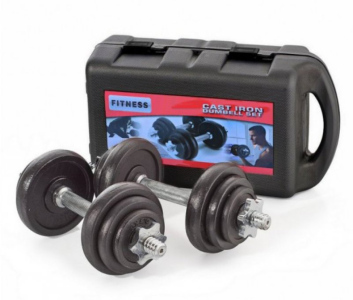 Činka SEDCO nakládací SET 2 x 7,5 kg v kufříku/boxu 7.5