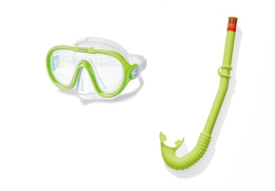 Potápěčský set INTEX Adventurer 55642 zelená