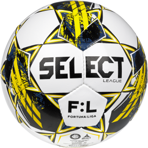 Fotbalový míč Select FB League CZ Fortuna Liga 2022/23 černá/žlutá