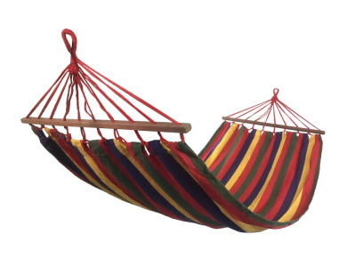Houpací síť SEDCO - PolyCotton 200x90 cm červená
