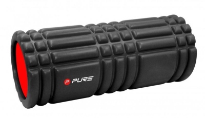 Masážní válec P2I FOAM ROLLER 33 x 14,5 cm červená/černá