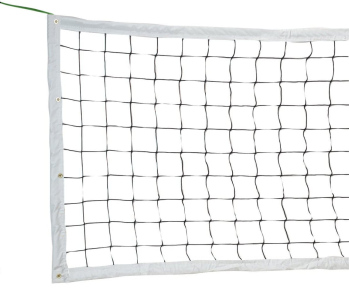 Síť volejbalová Sedco SPORT EXTRA P408 - Nylon s lankem ocel. černá