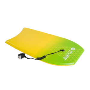 Plavecká deska P4F Body Board 94x48 cm žlutá/zelená