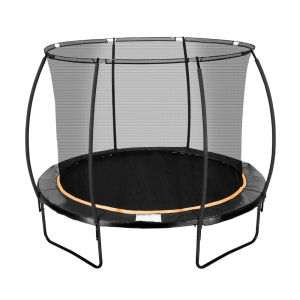 Trampolína SEDCO PREMIUM 244 cm + ochranná síť+žebřík AKCE Černá