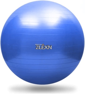 Gymnastický míč ZLEXN Yoga Ball 65 cm modrá