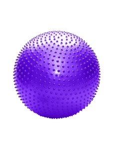 Gymnastický míč SEDCO YOGA MASSAGE BALL 65 cm fialová