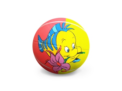 Dětský basketbalový míč SEDCO RUBBER KIDS - 3 vícebarevná