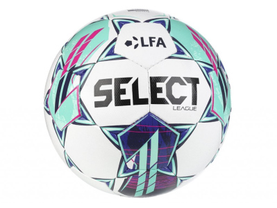 Fotbalový míč Select FB League CZ Fortuna Liga 2023/24 1165 VEL.5 WHITE/GREEN bílá/modrá