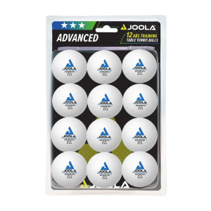 Míčky na stolní tenis JOOLA ADVANCED TRAINING*** 12ks bílá