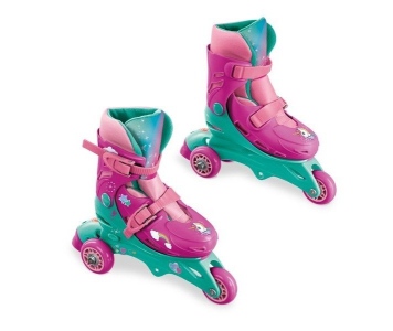 Dětské kolečkové brusle MONDO UNICORN TRI IN LINE SKATES 29-32