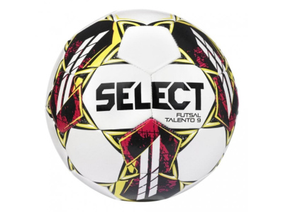 Míč sálová kopaná SELECT TALENTO 9 bílá/červená