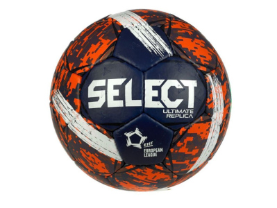 Míč házená Select HB Replica EHF European League - 3 červená/modrá