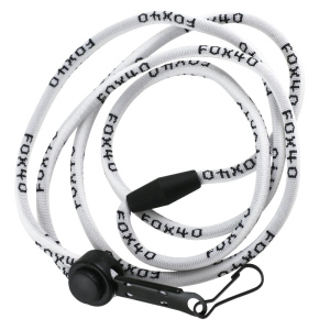 Šnůrka k píšťalce FOX 40 BREAKAWAY LANYARD bílá
