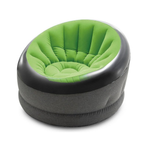 Nafukovací křeslo Intex 68582 EMPIRE chair zelená