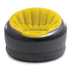 Nafukovací křeslo Intex 68582 EMPIRE chair žlutá