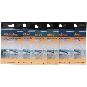Snowbee Ujímaný návazec Tapered Leader 2,7m (9ft)|7X 0,10mm