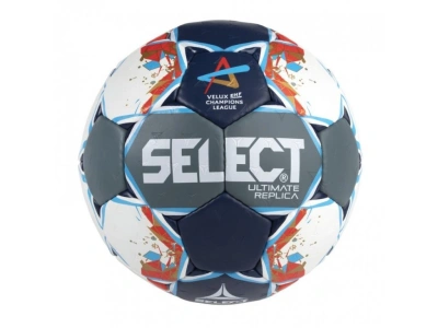 Házenkářský míč Select HB Ultimate Replica Champions League Men šedo modrá