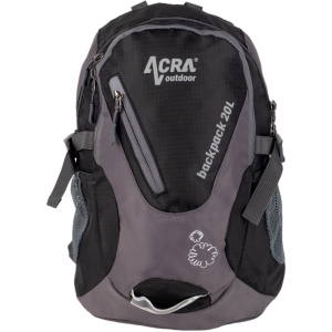 ACRA Batoh Backpack 20 L turistický černý BA20-CRN