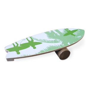 Balanční deska Trickboard MULTI FUN 75x28cm světle zelená