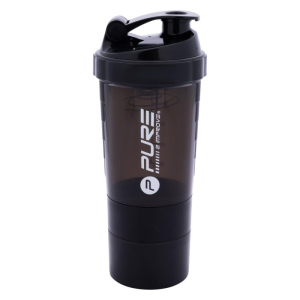 Vícedílný shaker/šejkr P2I 500ml černá
