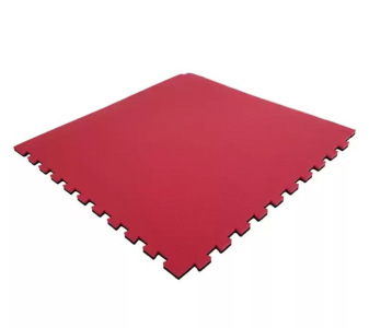 TATAMI - TAEKWONDO PUZZLE podložka oboustranná 100x100x3 cm červená/černá