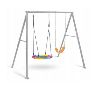 Zahradní houpačka INTEX 44126 TWO FEATURE SWING SET