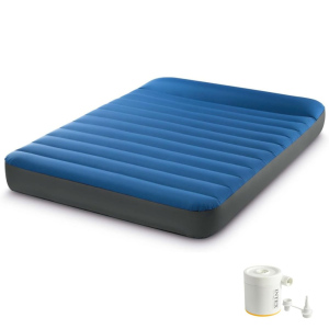 Nafukovací kempingová matrace INTEX 64012 CAMPING MATTRESS FULL modrá