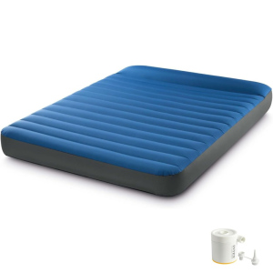 Nafukovací kempingová matrace INTEX 64013 CAMPING MATTRESS QUEEN modrá
