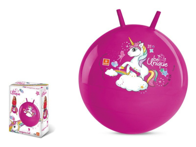 Míč skákací Kangaroo MONDO Jednorožec 40-50 cm