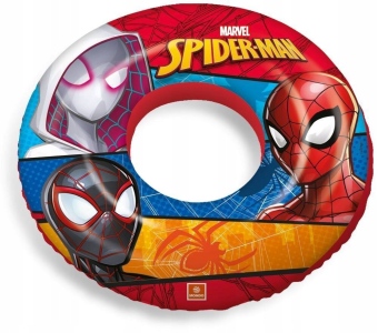 Nafukovací kruh MONDO s potiskem SPIDERMAN - 50 cm červená