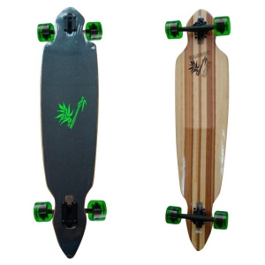 Longboard BAMBOO 42 SPARTAN 106x24cm šedá