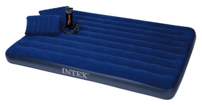 Nafukovací matrace Queen Intex 68765 SET s polštáři 152 x 203 x 22 cm