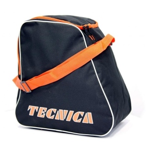 Taška na lyžáky TECNICA polyester černo/oranžová černá