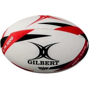 Míč Rugby GILBERT G-TR3000 - 3 bílá