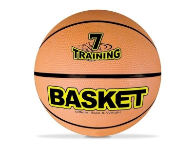 MÍČ BASKETBALOVÝ MONDO TRAINING 7 hnědá