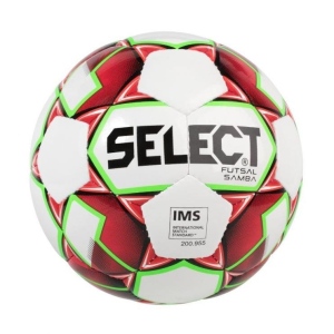 Míč SÁLOVÁ KOPANÁ FUTSAL SELECT SAMBA 4 bílá