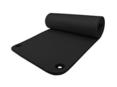 Karimatka na cvičení YOGA HARMONY PROFI 180x60x1,5 cm černá