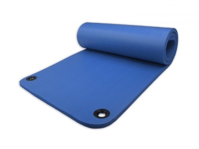 Karimatka na cvičení YOGA HARMONY PROFI 180x60x1,5 cm modrá