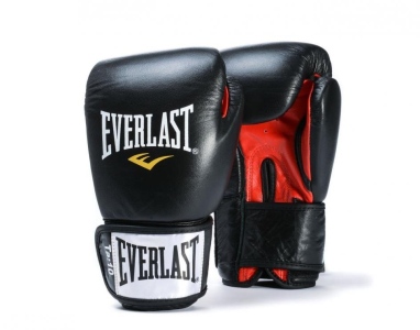 BOX RUKAVICE EVERLAST FIGHTER 12 OZ černá