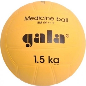 Míč medicinbal Gala plastový 1,5 kg