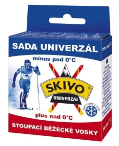 Běžecký vosk SKIVO UNI - SADA - Náhradní balení