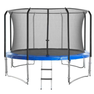 Trampolína SEDCO LUX SET 427 cm + síť a žebřík modrá