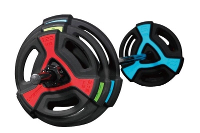 Nakládací činka LivePro PREMIUM Urethane SET 20kg