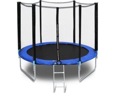 Trampolína SEDCO SET 244 cm + síť a žebřík MODRA Modrá